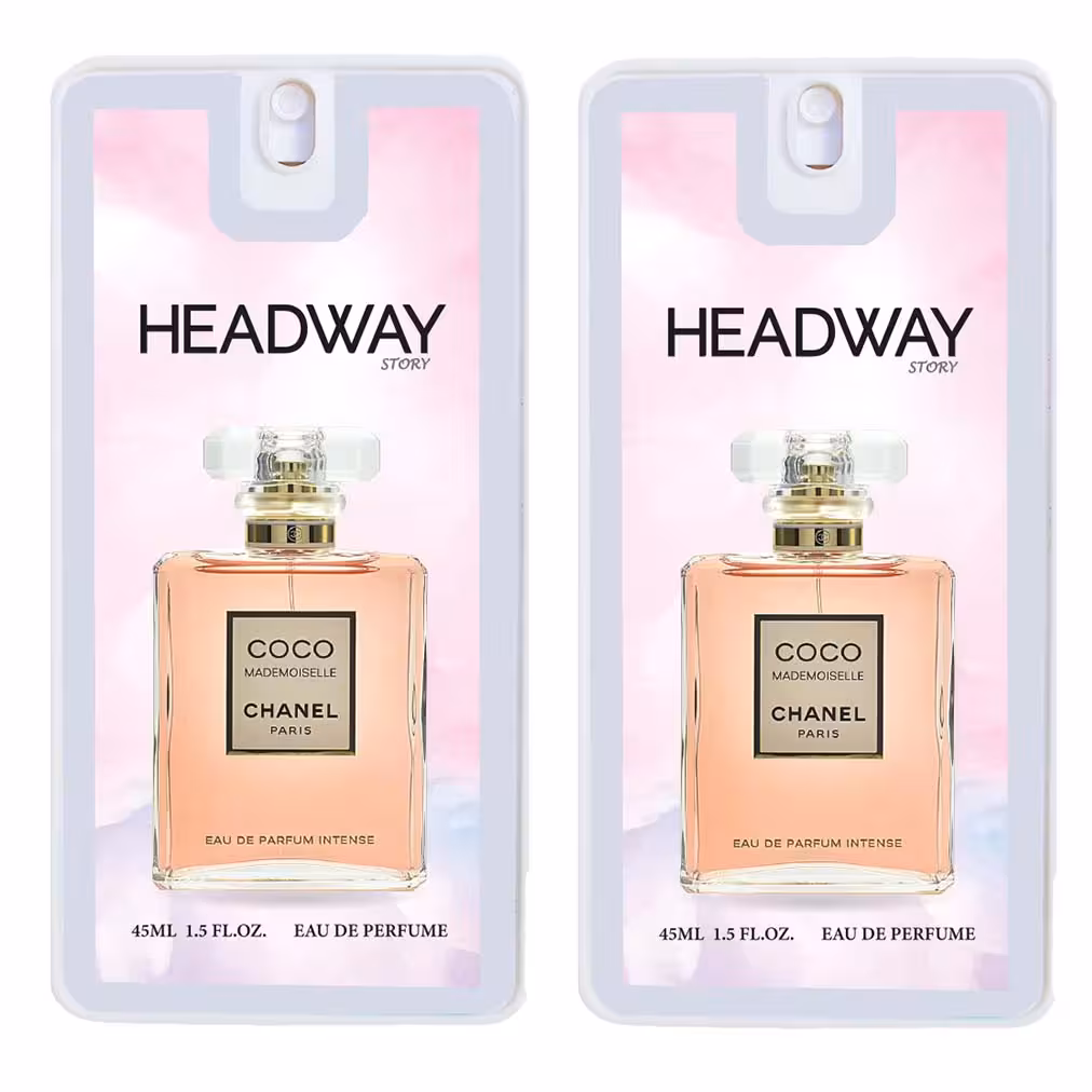 عطر جیبی زنانه هدوی مدل کوکو شنل حجم 45 میلی لیتر مجموعه 2 عددی