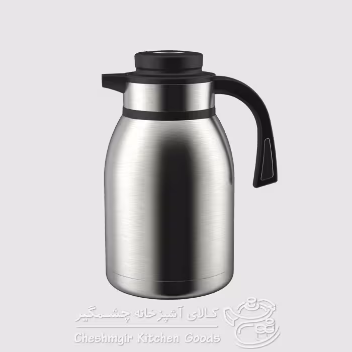 فلاسک دو لیتری دکمه وسط یونیک استیل UN-1838