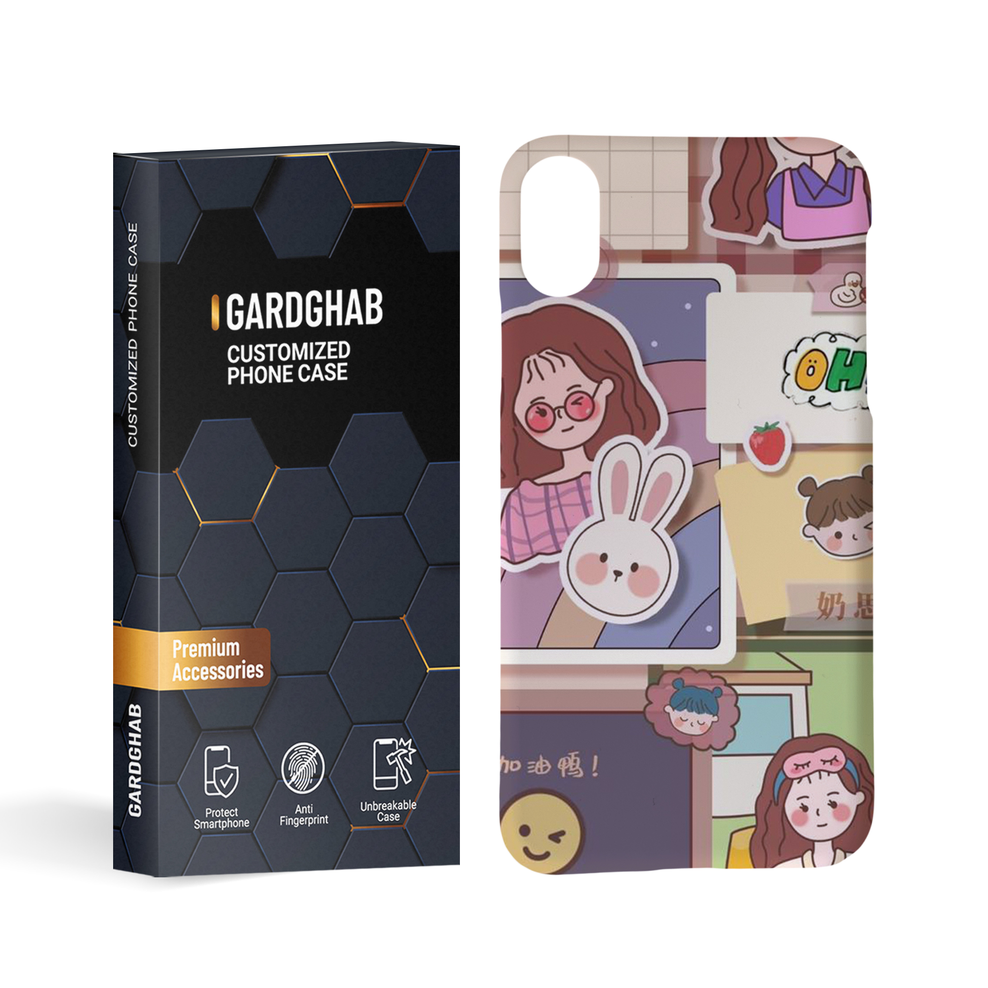         کاور گارد قاب مدل فانتزی مناسب برای گوشی موبایل اپل iphone x / xs