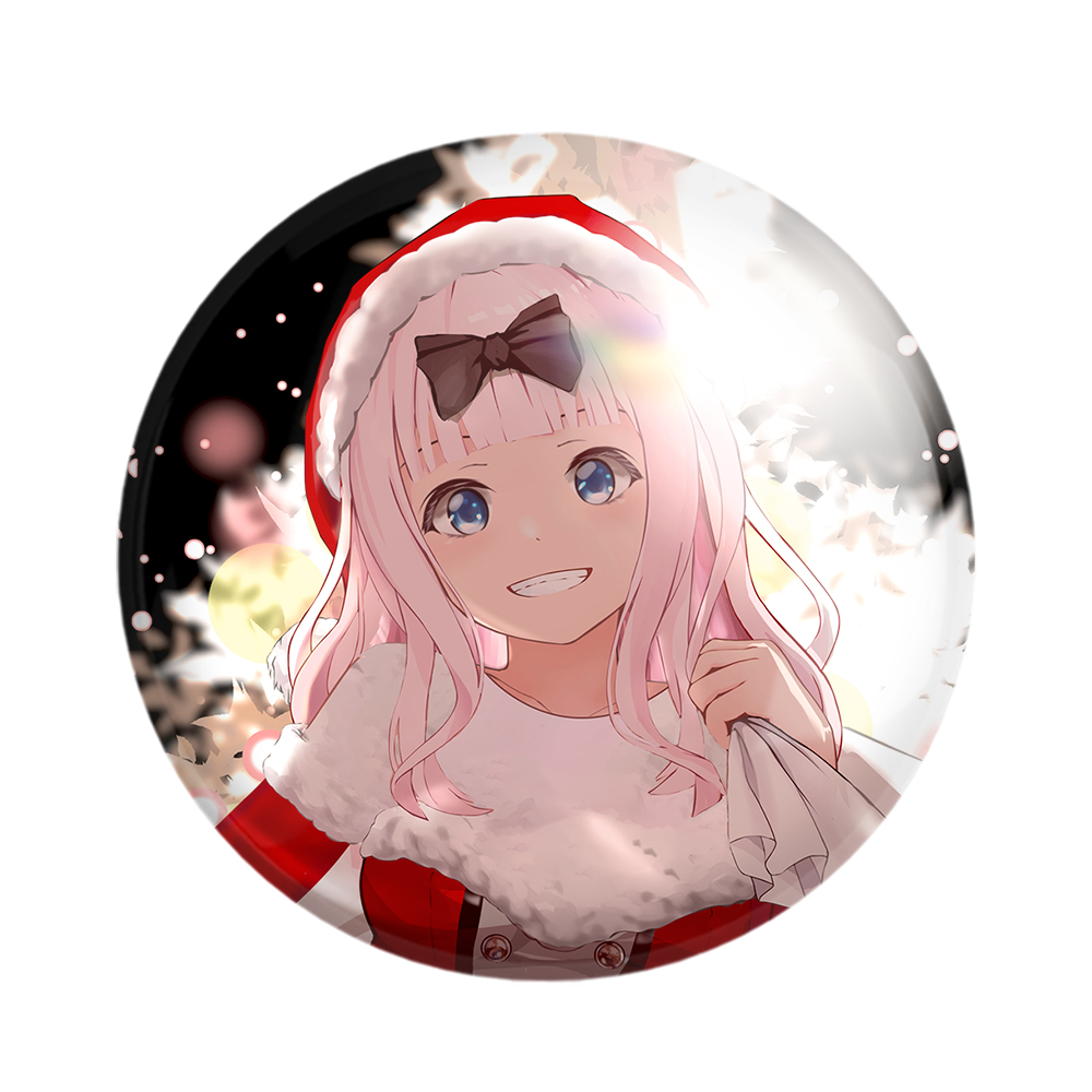 پیکسل خندالو مدل چیکا فوجیوارا انیمه کاگویا ساما کد 16028