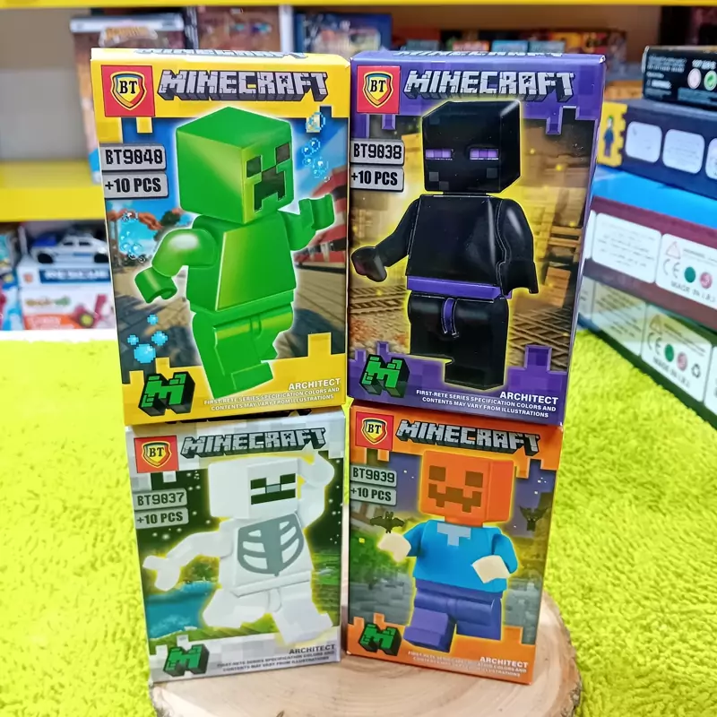 اسباب بازی لگو ساختنی شخصیت ماینکرافت ماینکرفت اسکین