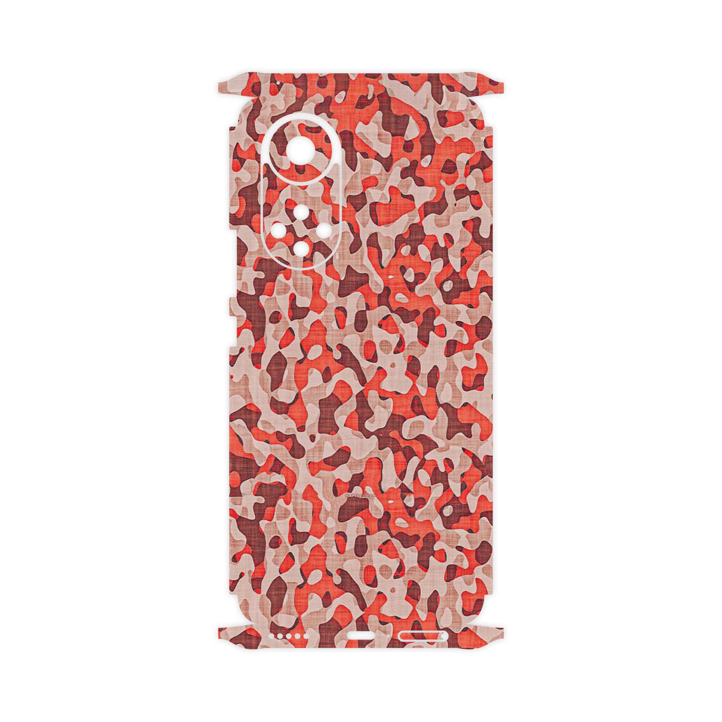 برچسب پوششی ماهوت مدل Red Infantry Army-FullSkin مناسب برای گوشی موبایل هوآوی Nova 9