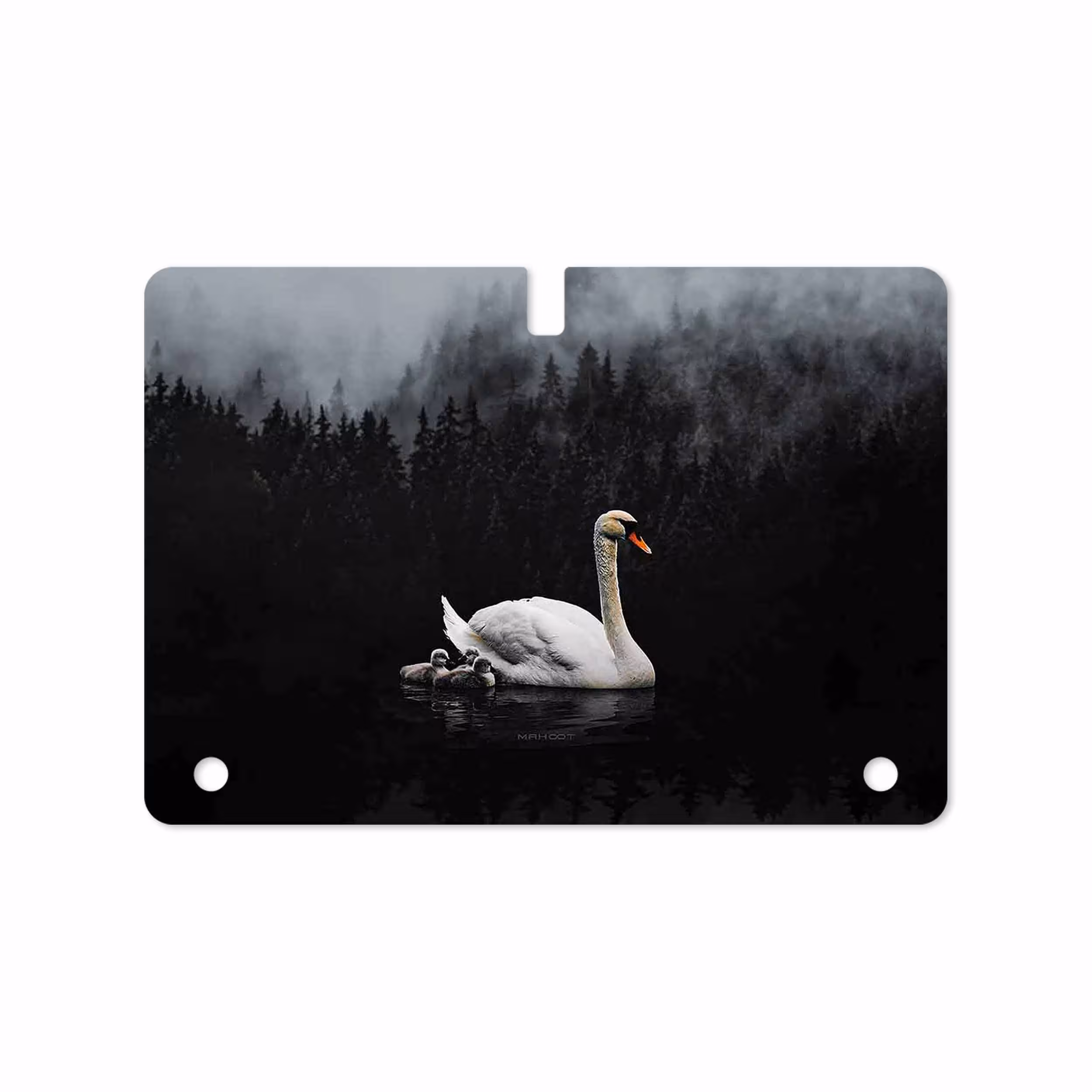 برچسب پوششی ماهوت مدل Swan Lake مناسب برای تبلت سامسونگ Galaxy Tab S 10.5 2014 T800