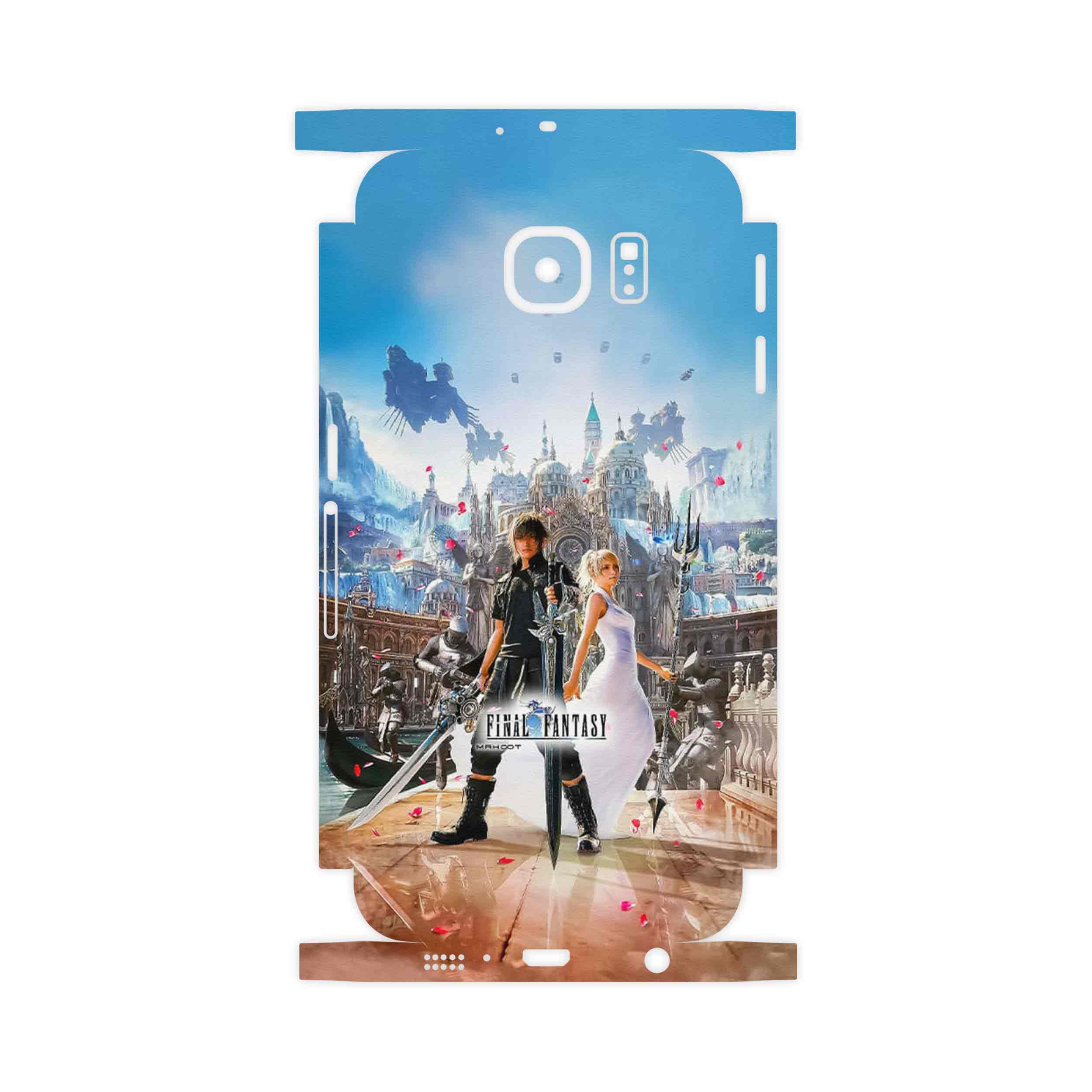 برچسب پوششی ماهوت مدل Final Fantesy Game Series-FullSkin مناسب برای گوشی موبایل سامسونگ Galaxy S6 Edge