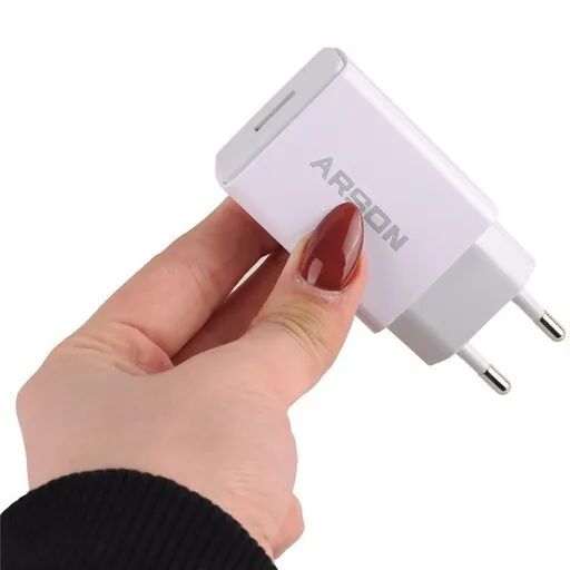شارژر دیواری فست شارژ Arson AN-W3B QC3.0 PD 3A 18W   کابل 3 سر