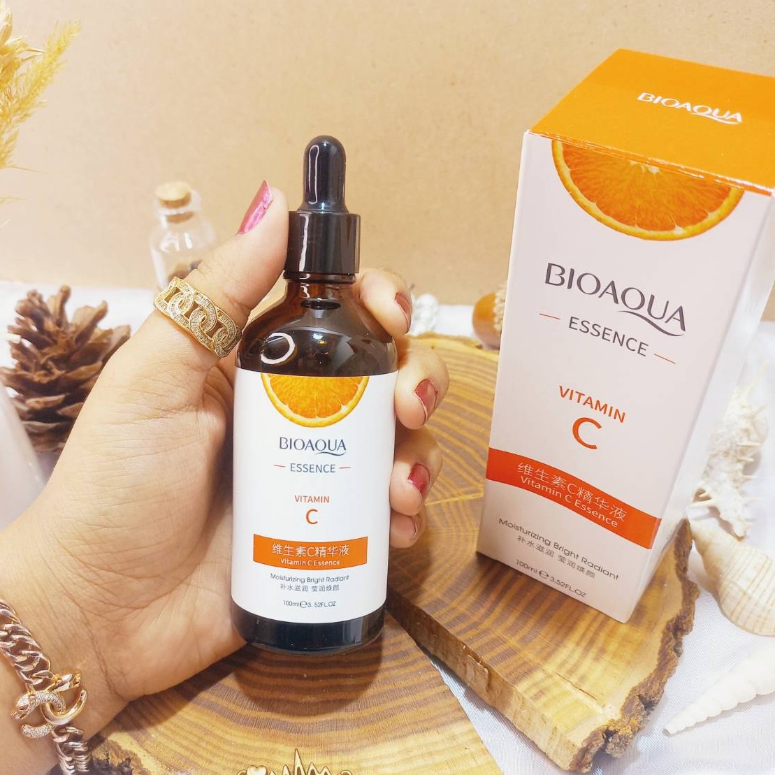 سرم پوست ویتامین سی بیواکوا 100میل BIOAQUA اورجینال