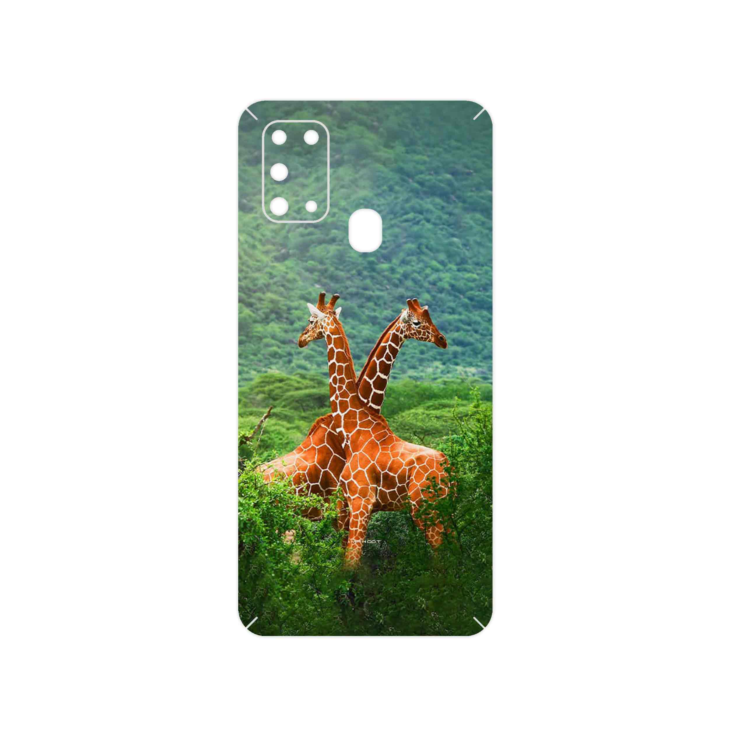 برچسب پوششی ماهوت مدل Giraffe مناسب برای گوشی موبایل سامسونگ Galaxy M31
