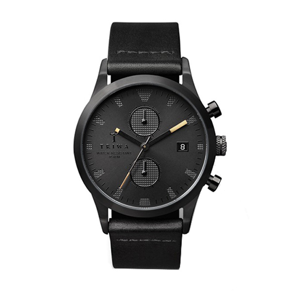 ساعت مچی عقربه ای تریوا مدل Sort of Black chrono