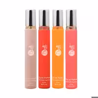 عطر جیبی زنانه دکلت مدل MEGAN حجم 20 میلی لیتر مجموعه 4 عددی