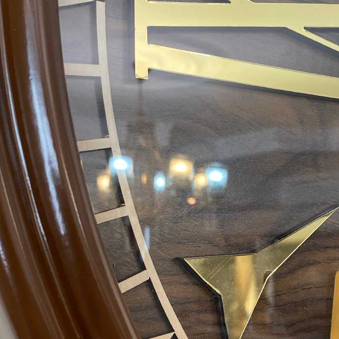 ساعت دیواری چوبی  قطر60 سانت برند فونیکس مدل رومی (هزینه ارسال بصورت پس کرایه)