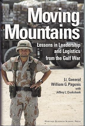 خرید و دانلود نسخه کامل کتاب Moving Mountains: Lessons in Leadership and Logistics from the Gulf War - Pdf