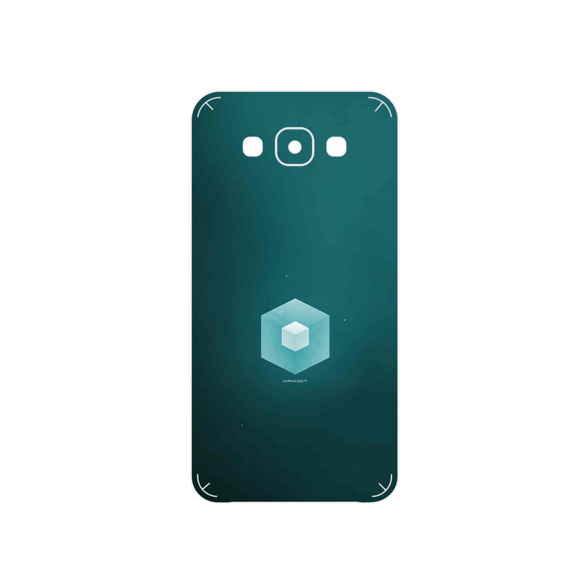 برچسب پوششی ماهوت مدل Minimal Cube icon مناسب برای گوشی موبایل سامسونگ Galaxy E7
