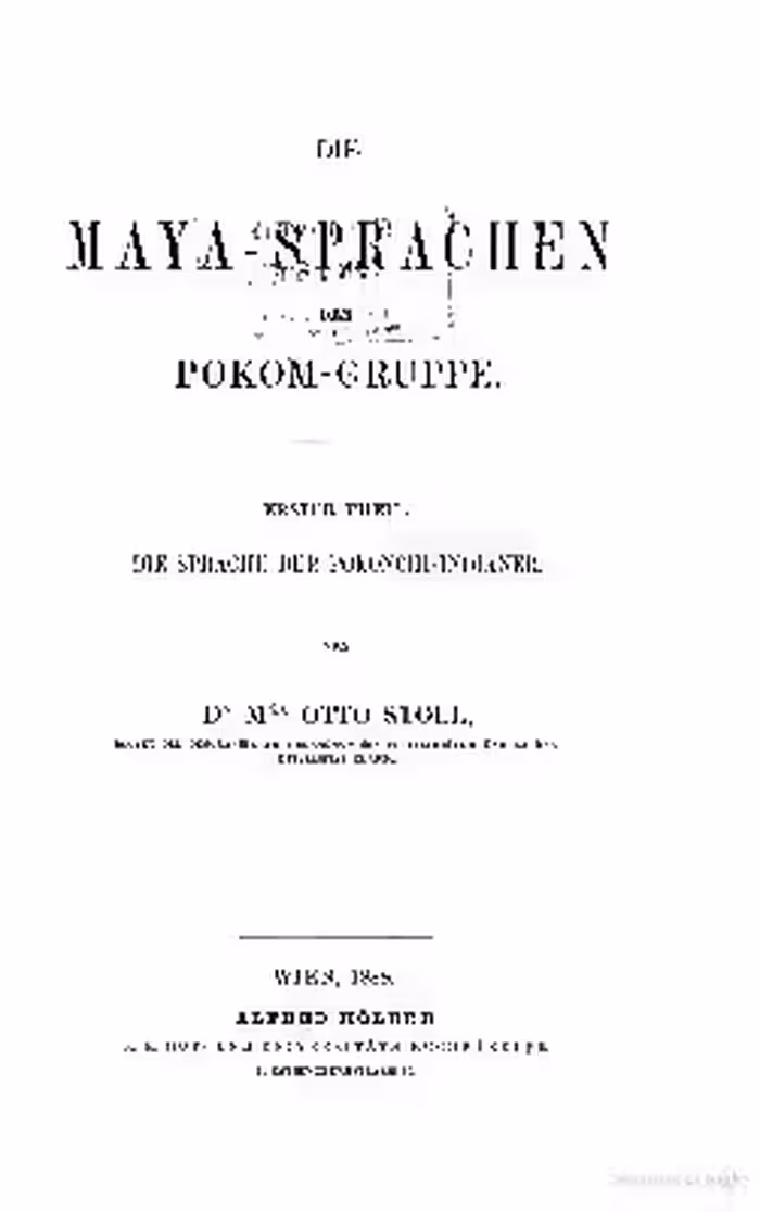 خرید و دانلود نسخه کامل کتاب Die Sprache der Pokonchi-Indianer