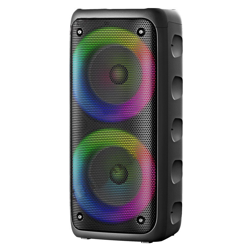 اسپیکر بلوتوثی قابل حمل KTS 1299 سایز 13 اینچ با رقص نور جذاب