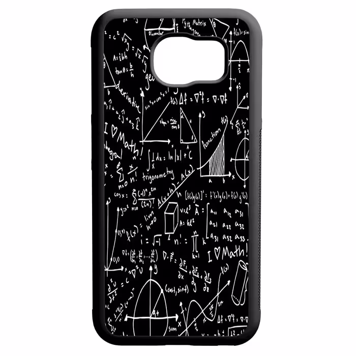 کاور طرح ریاضی کد 110156 مناسب برای گوشی موبایل سامسونگ galaxy s6