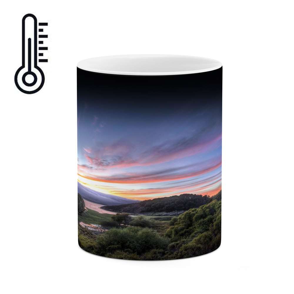 ماگ حرارتی کاکتی طرح منظره مدل mgh17823