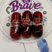 کپسول عشق شکلاتی کریستالی سایز کوچک