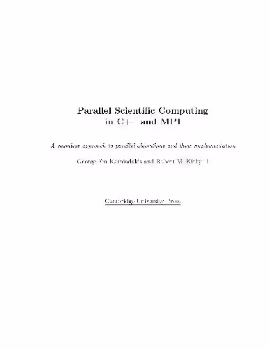 خرید و دانلود نسخه کامل کتاب Parallel Scientific Computing in C   and MPI