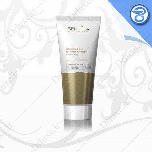 مشخصات، قیمت و خرید ژل روشن کننده ران و زیر بغل سروینا 75 میلی لیتر - دکتر لوکس