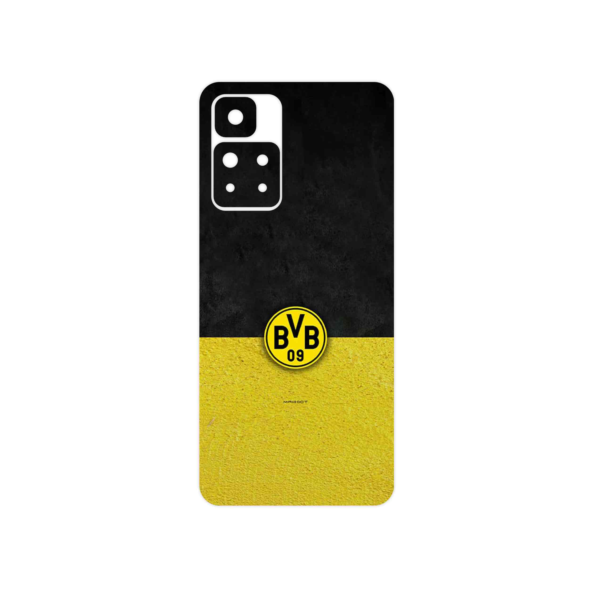 برچسب پوششی ماهوت مدل Borussia Dortmund FC مناسب برای گوشی موبایل شیائومی Redmi Note 11 Pro Plus 5G