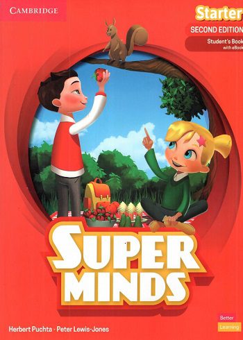Super Minds Starter (Second Edition) SB WB DVD ویرایش جدید (کتاب دانش اموز کتاب کار CD)