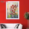 تابلو گالری استاربوی طرح گل رز مدل هنری HL273