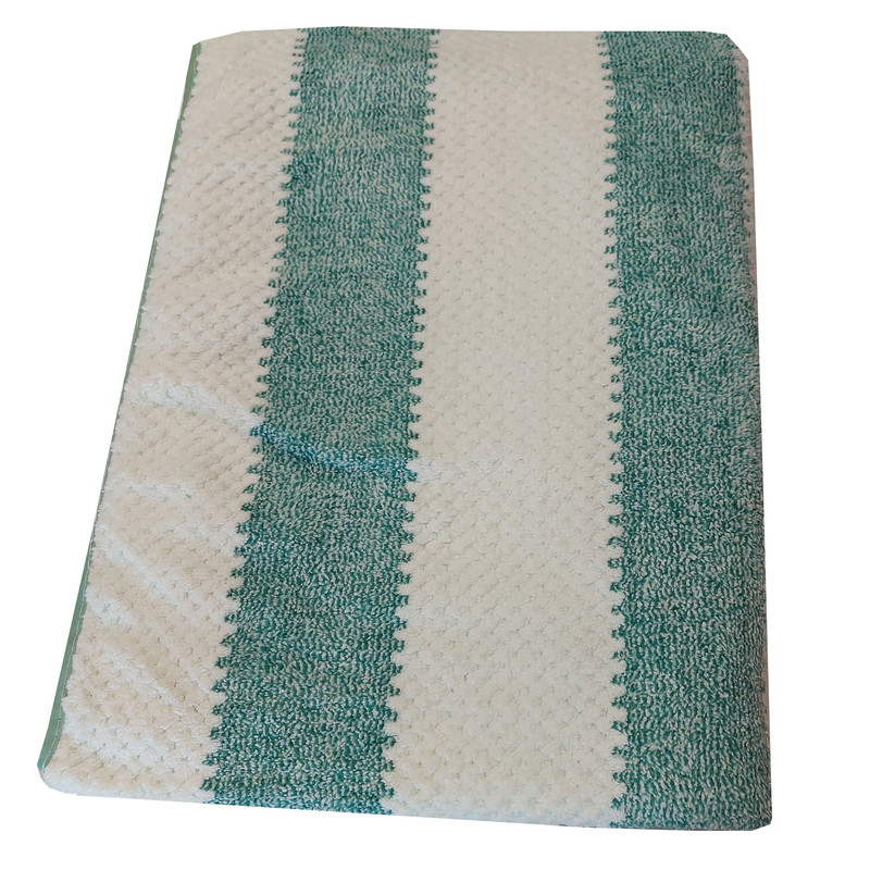 حوله حمامی مدل نانو طرح راه راه کد 80 سایز 80x160 سانتی متر | کالا مکس