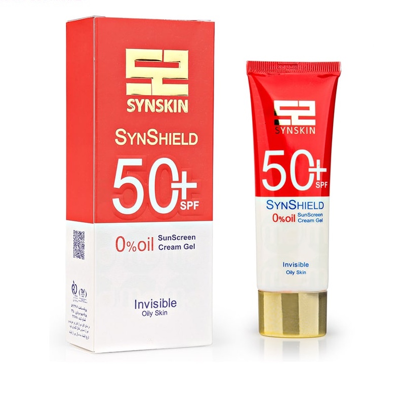 ضدآفتاب کرم ژل ساین اسکین بی رنگ مناسب پوست چرب