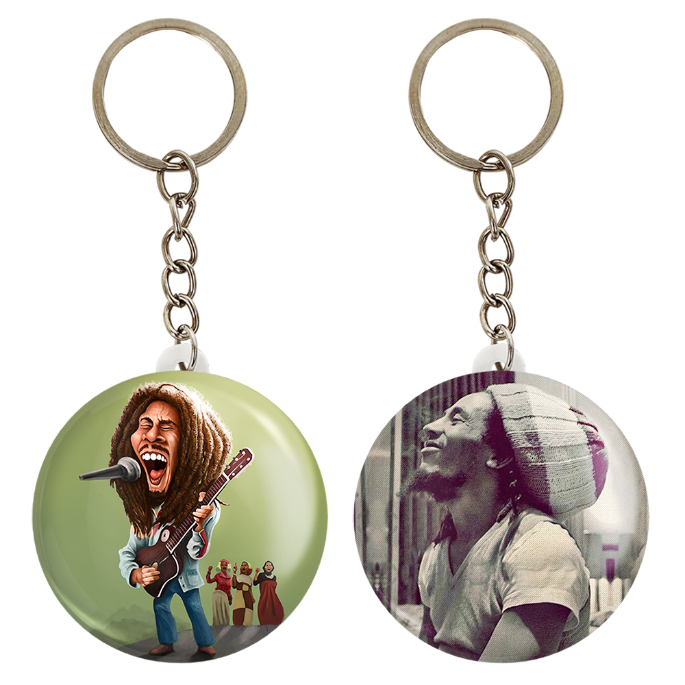 جاکلیدی خندالو مدل باب مارلی کد 32733274 مجموعه 2 عددی