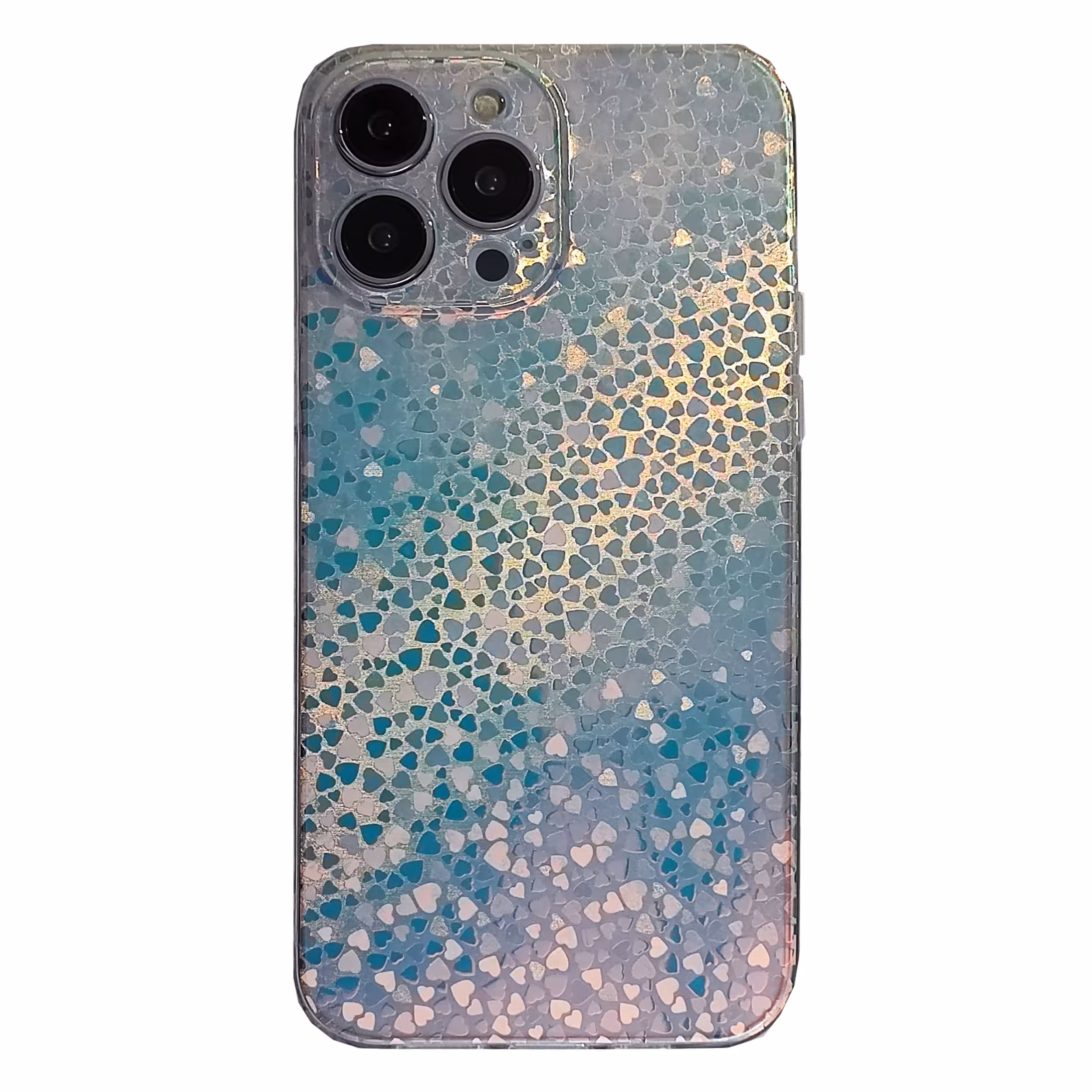 کاور مدل هولوگرامی قلبی مناسب برای گوشی موبایل اپل iPhone 11 Pro Max