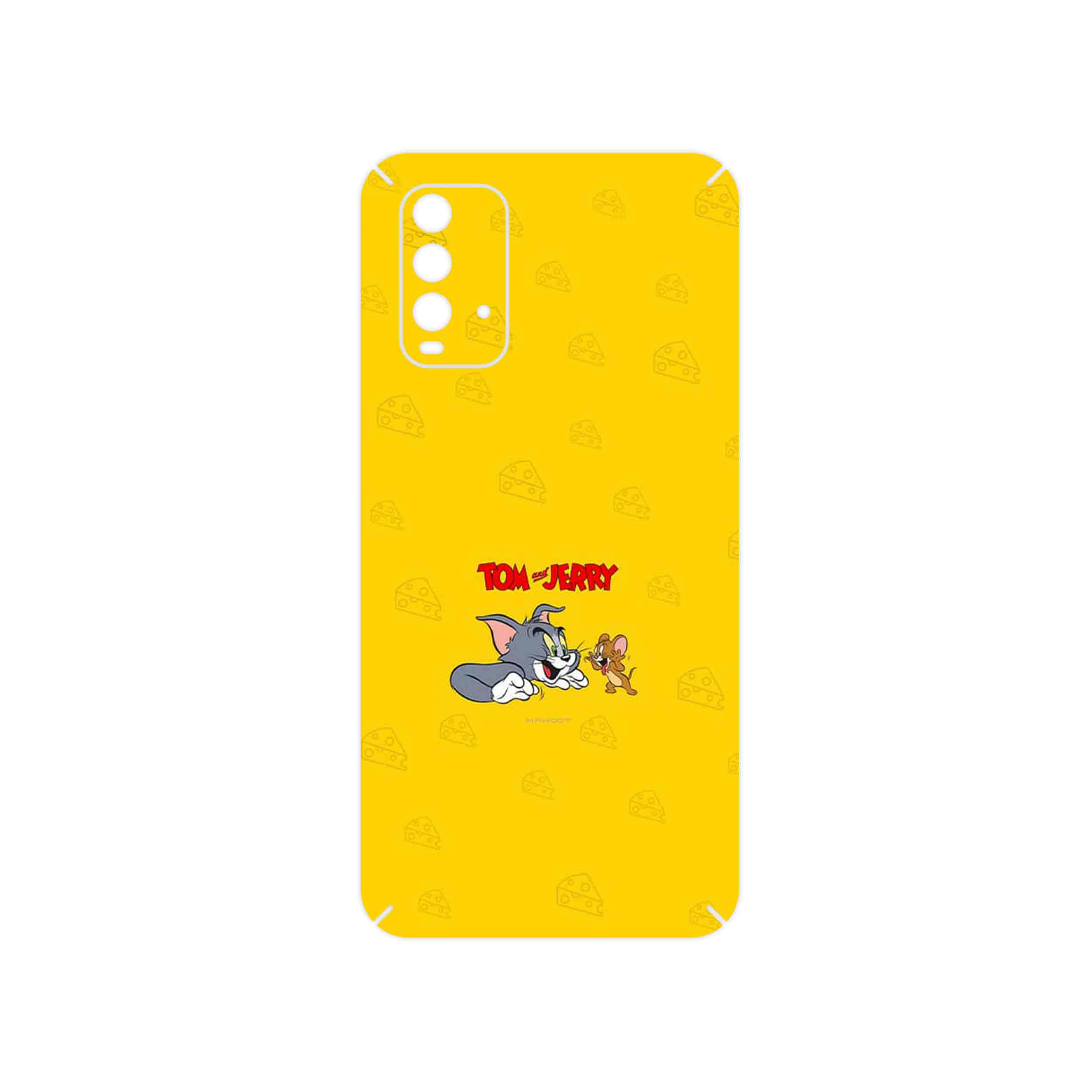 برچسب پوششی ماهوت مدل Tom and Jerry مناسب برای گوشی موبایل شیائومی Redmi 9T