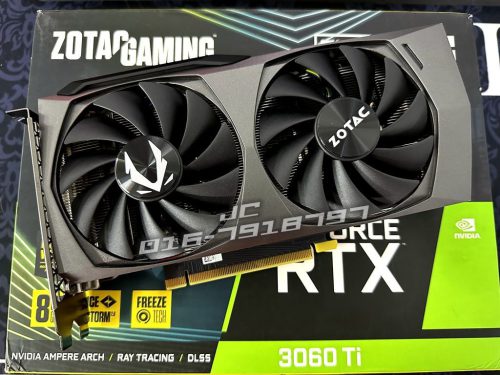 ZOTAC GAMING RTX 3060TI TWIN EDGE LHR 8GB GDDR6 (در حد )