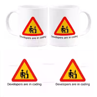 ماگ Developers are in coding مدل Z18