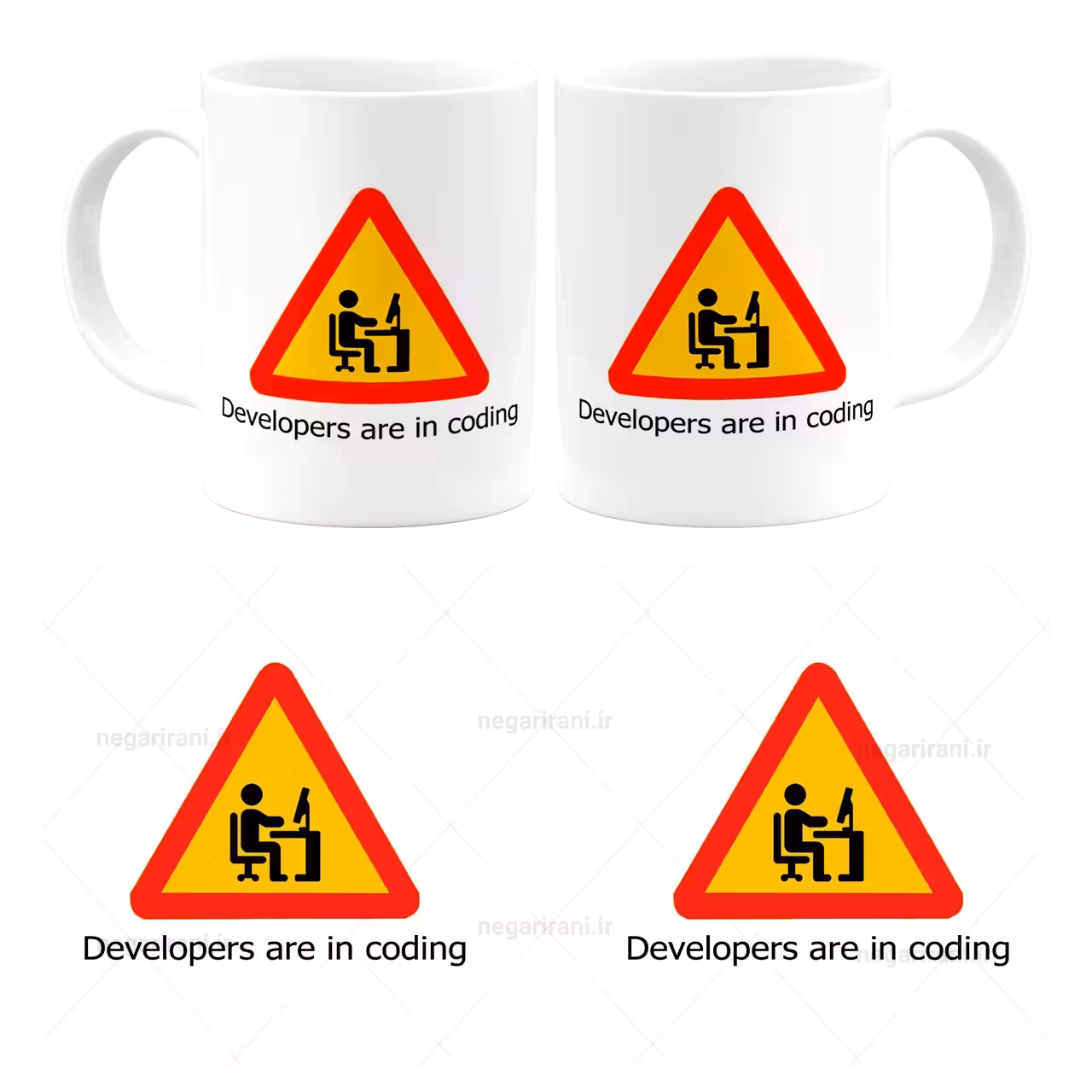 ماگ Developers are in coding مدل Z18
