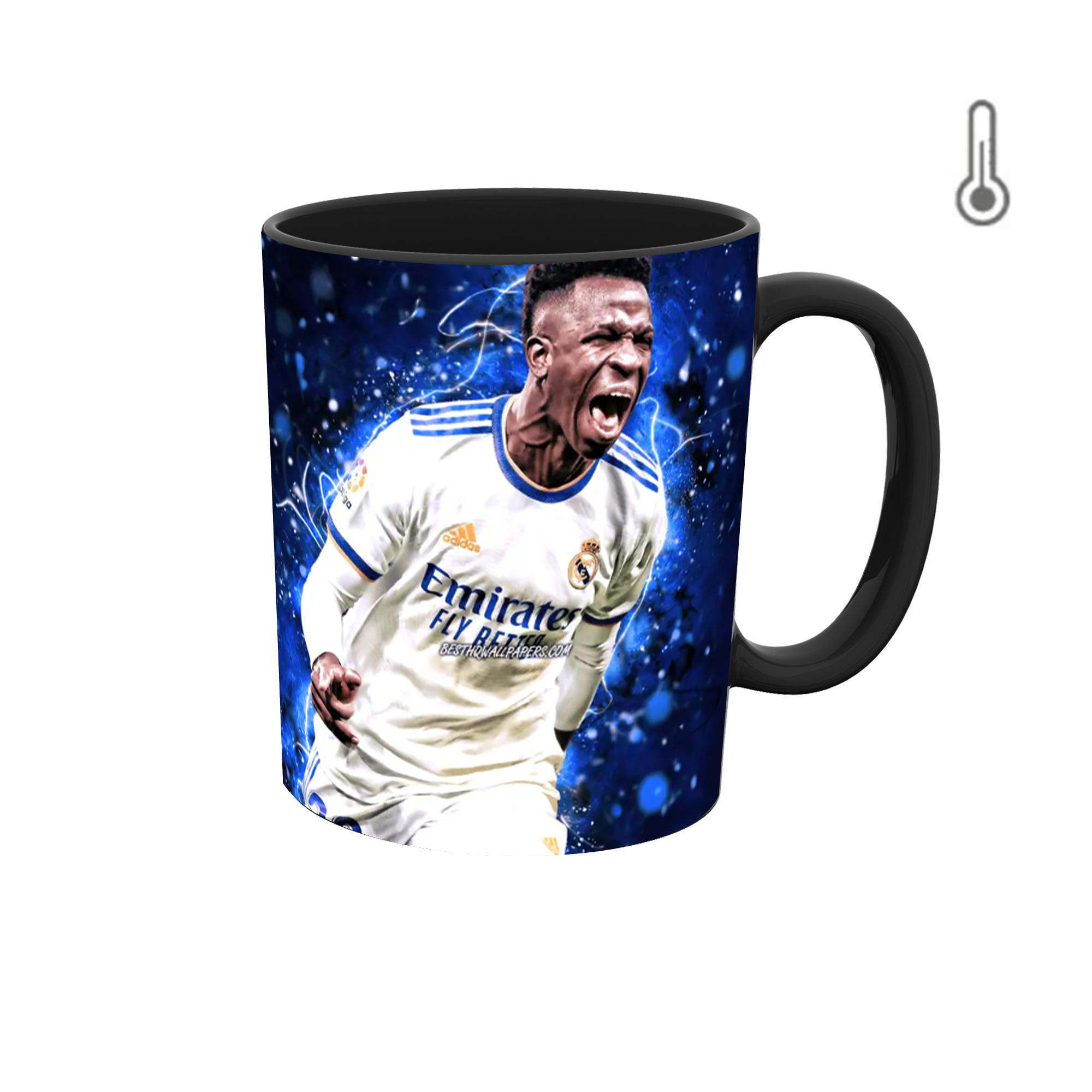 ماگ حرارتی طرح وینیسیوس رئال مادرید 