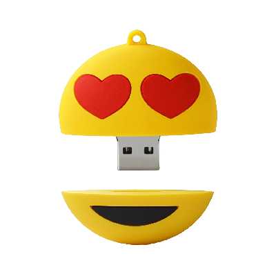 فلش مموری طرح ایموجی عشق مدل Ul-Emoji03 ظرفیت 16 گیگابایت