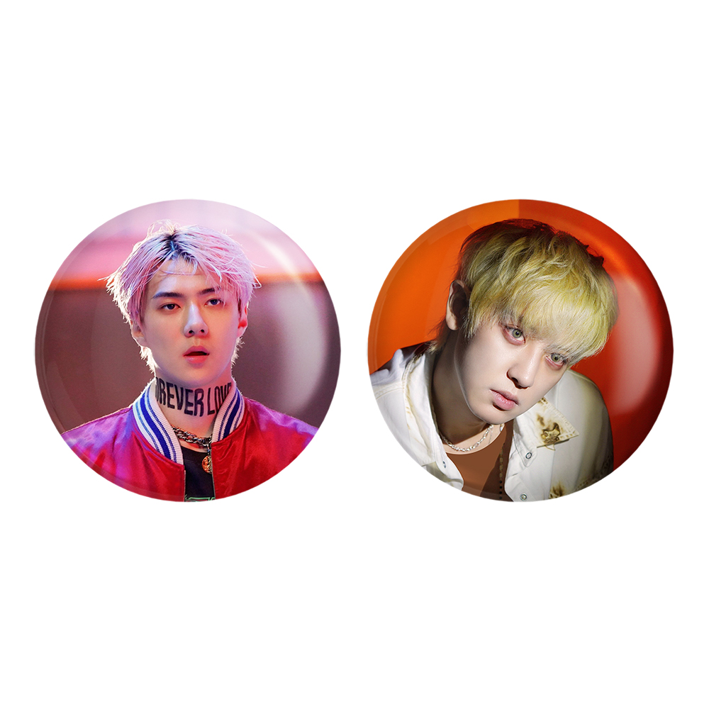 پیکسل خندالو مدل چانیول و سهون گروه اکسو EXO کد 1683416833 مجموعه 2 عددی