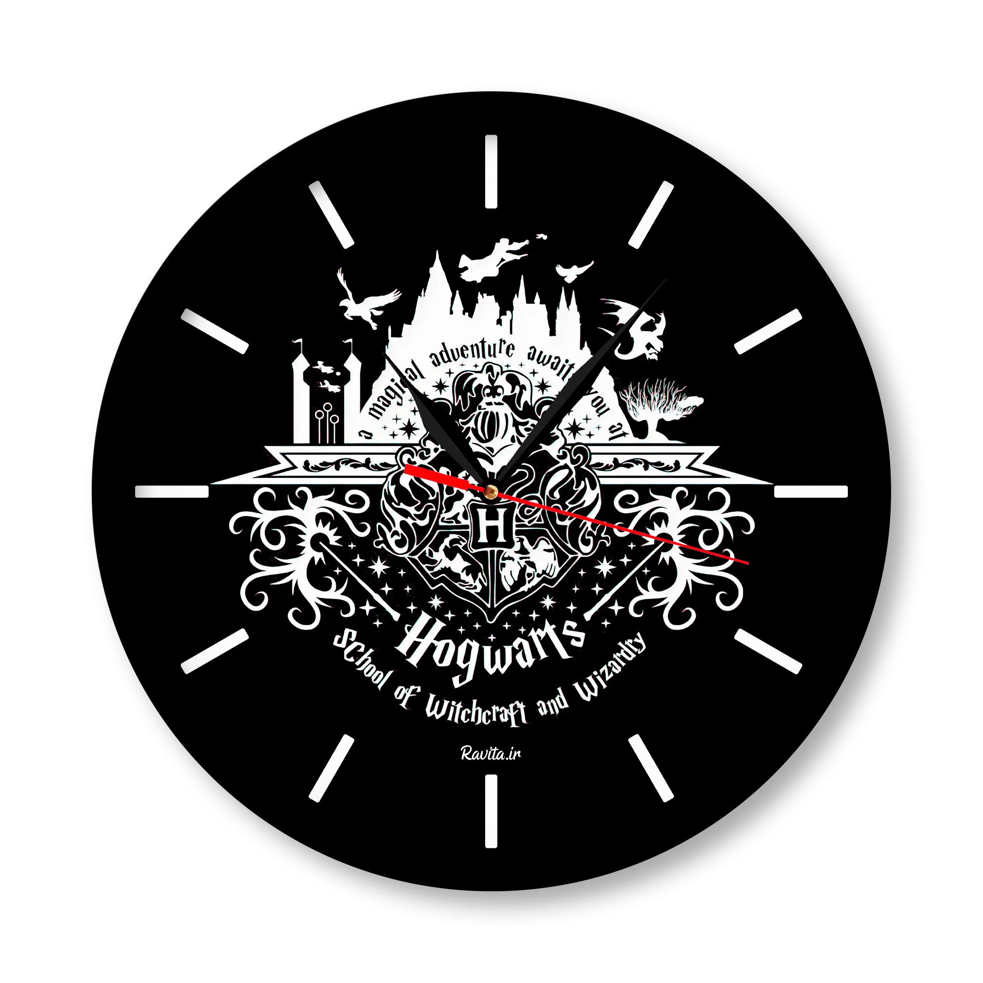ساعت‌ دیواری راویتا طرح هری‌پاتر کد 3342