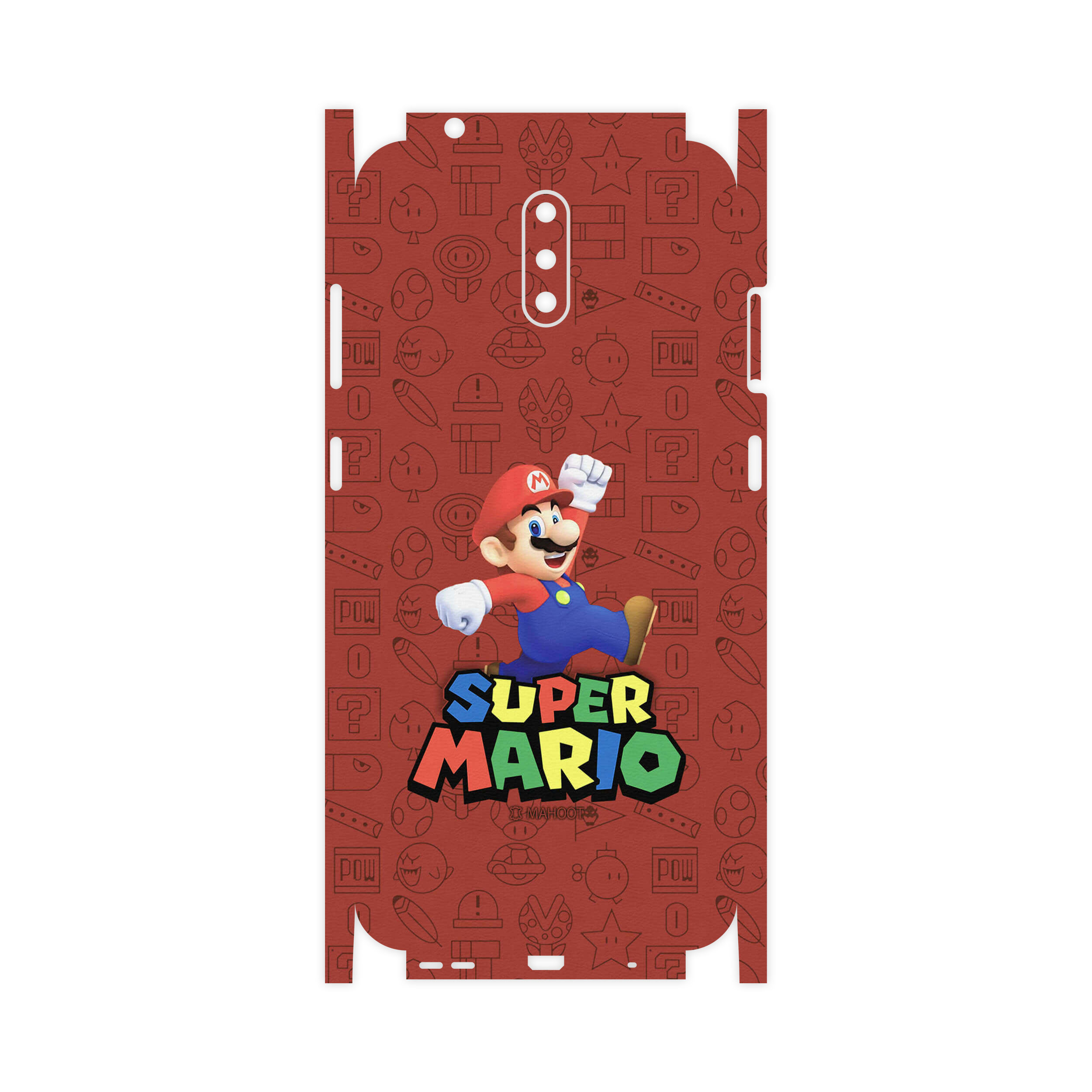 برچسب پوششی ماهوت مدل Super-Mario-Game-FullSkin مناسب برای گوشی موبایل نوکیا 2.3