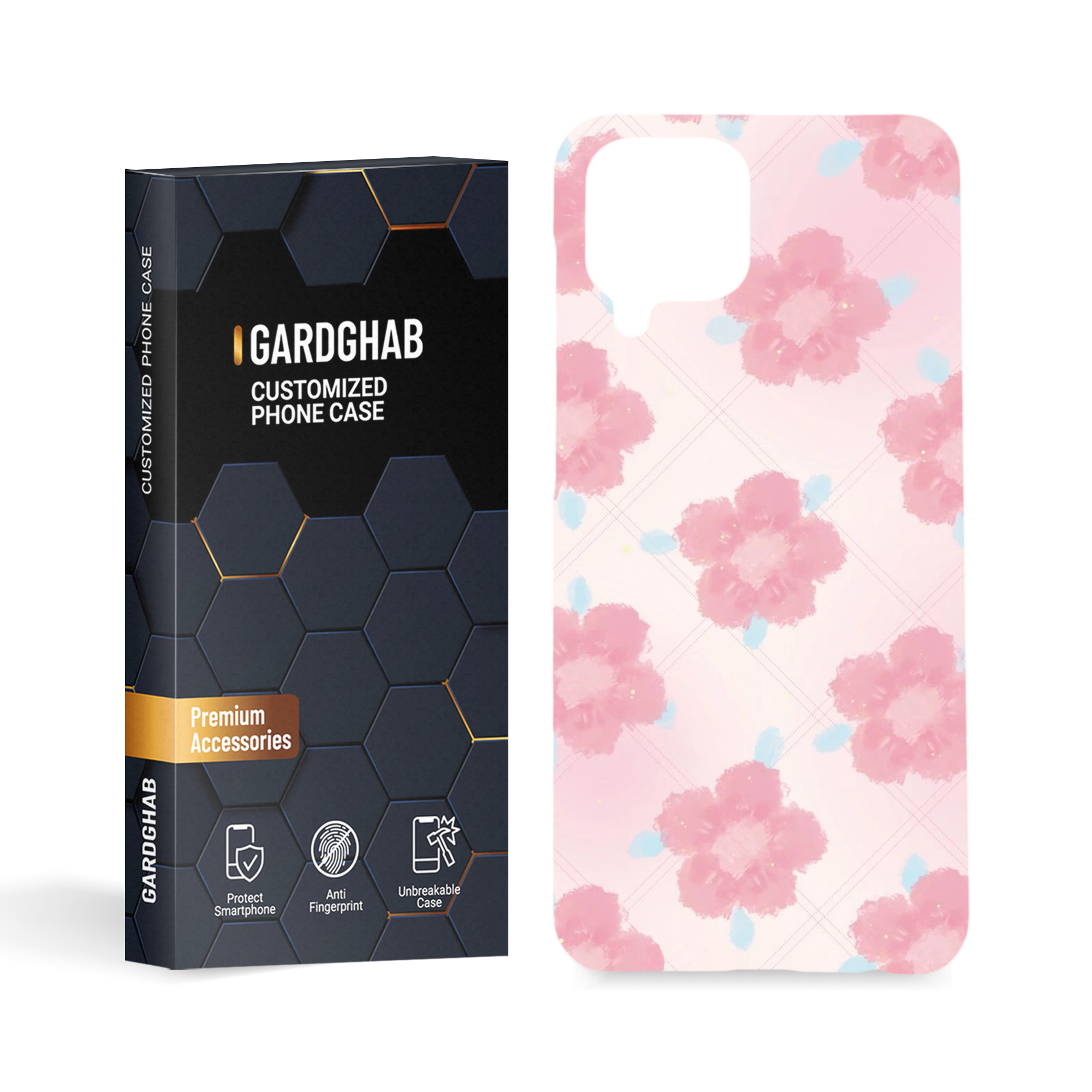  کاور گارد قاب مدل دخترانه مناسب برای گوشی موبایل سامسونگ galaxy m33 / m53