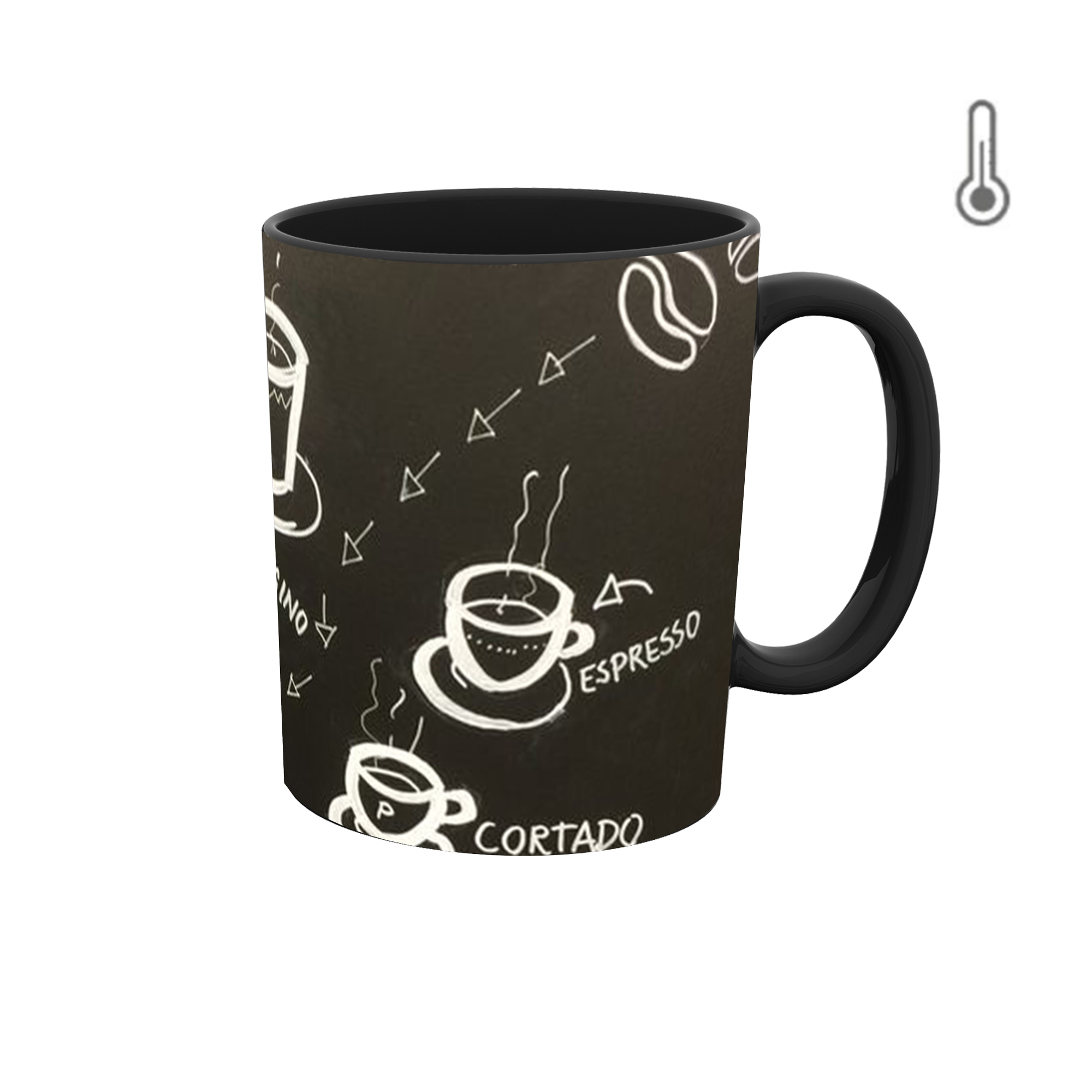 ماگ حرارتی طرح coffee