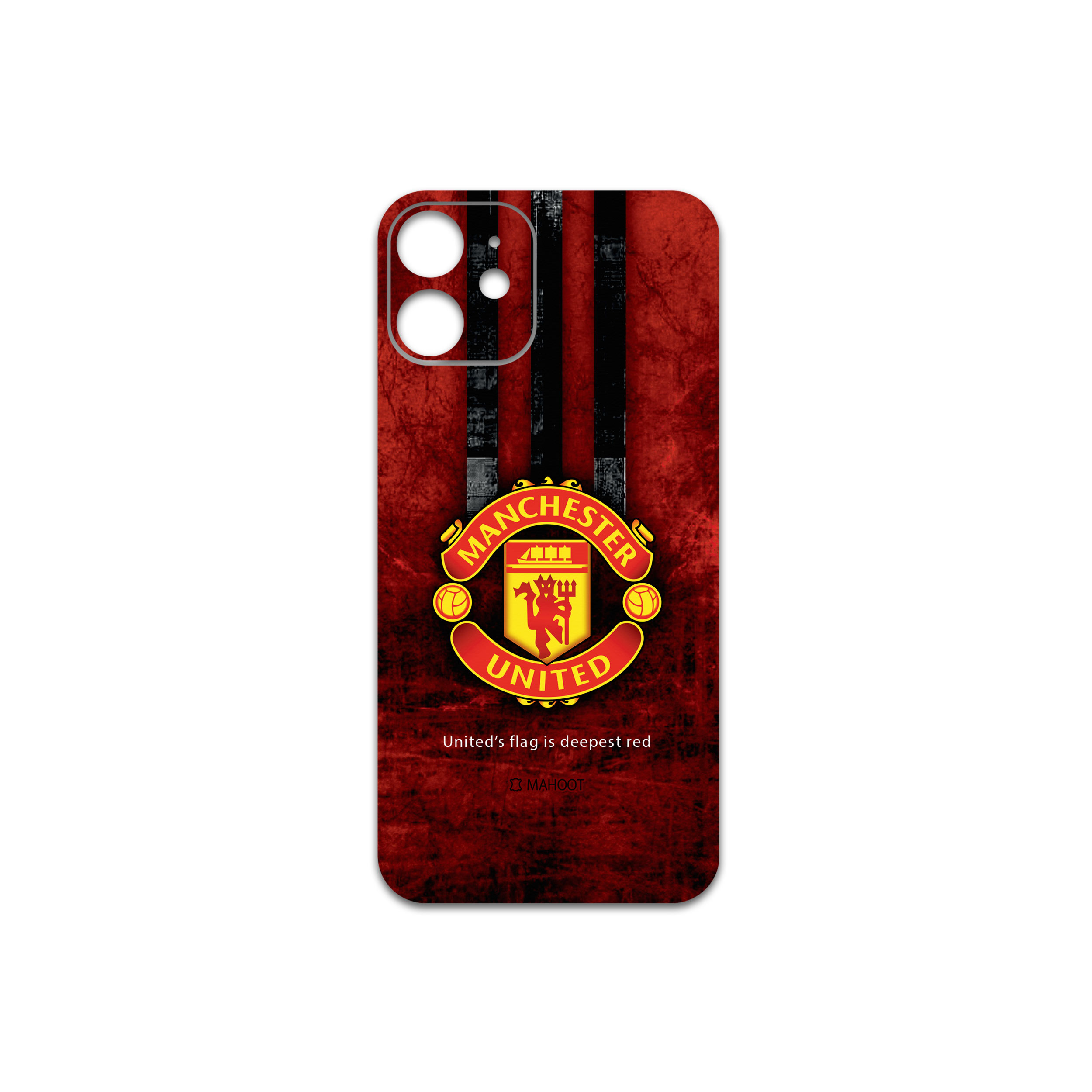 برچسب پوششی ماهوت مدل Manchester-United مناسب برای گوشی موبایل اپل iPhone 12 mini