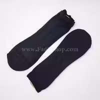جوراب قایقی شیشه ای سمانه مشکی