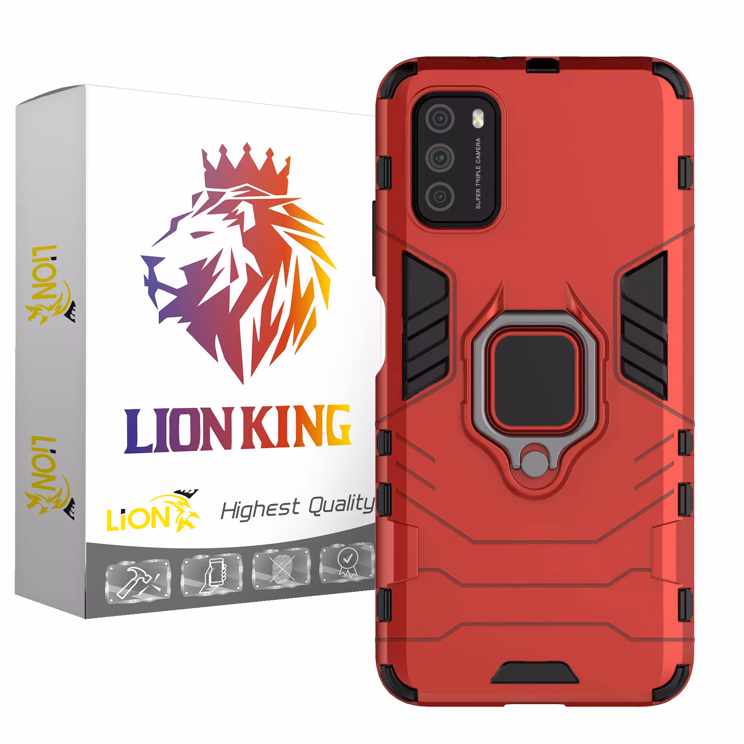 کاور لاین کینگ مدل ASH21 مناسب برای گوشی موبایل شیایومی Redmi 9T POCO M3