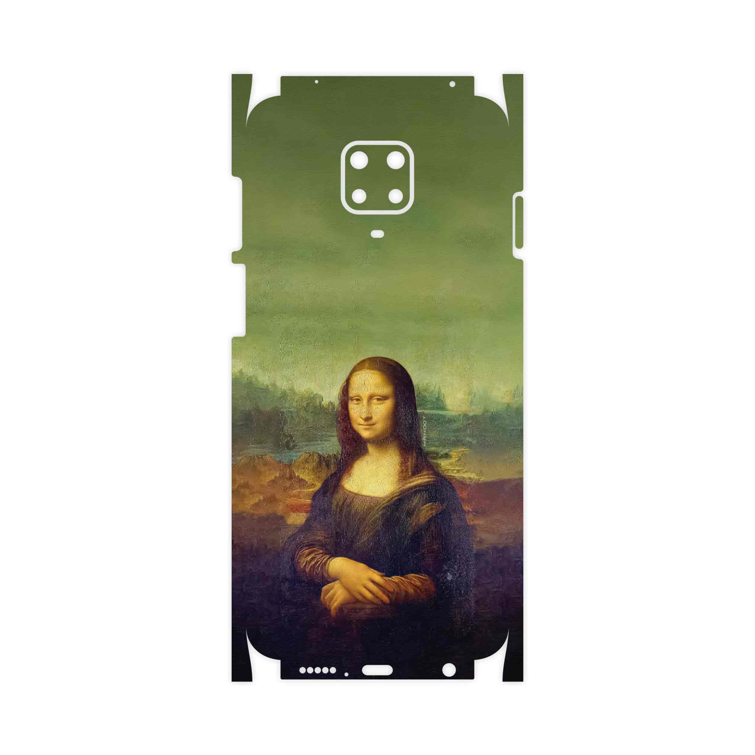 برچسب پوششی ماهوت مدل Mona Lisa of da Vinci-FullSkin مناسب برای گوشی موبایل شیائومی Redmi Note 9 Pro