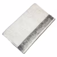 حوله دست و صورت فانتزی گیپور دار DECO BIANCA ترکیه سایز 50×90
