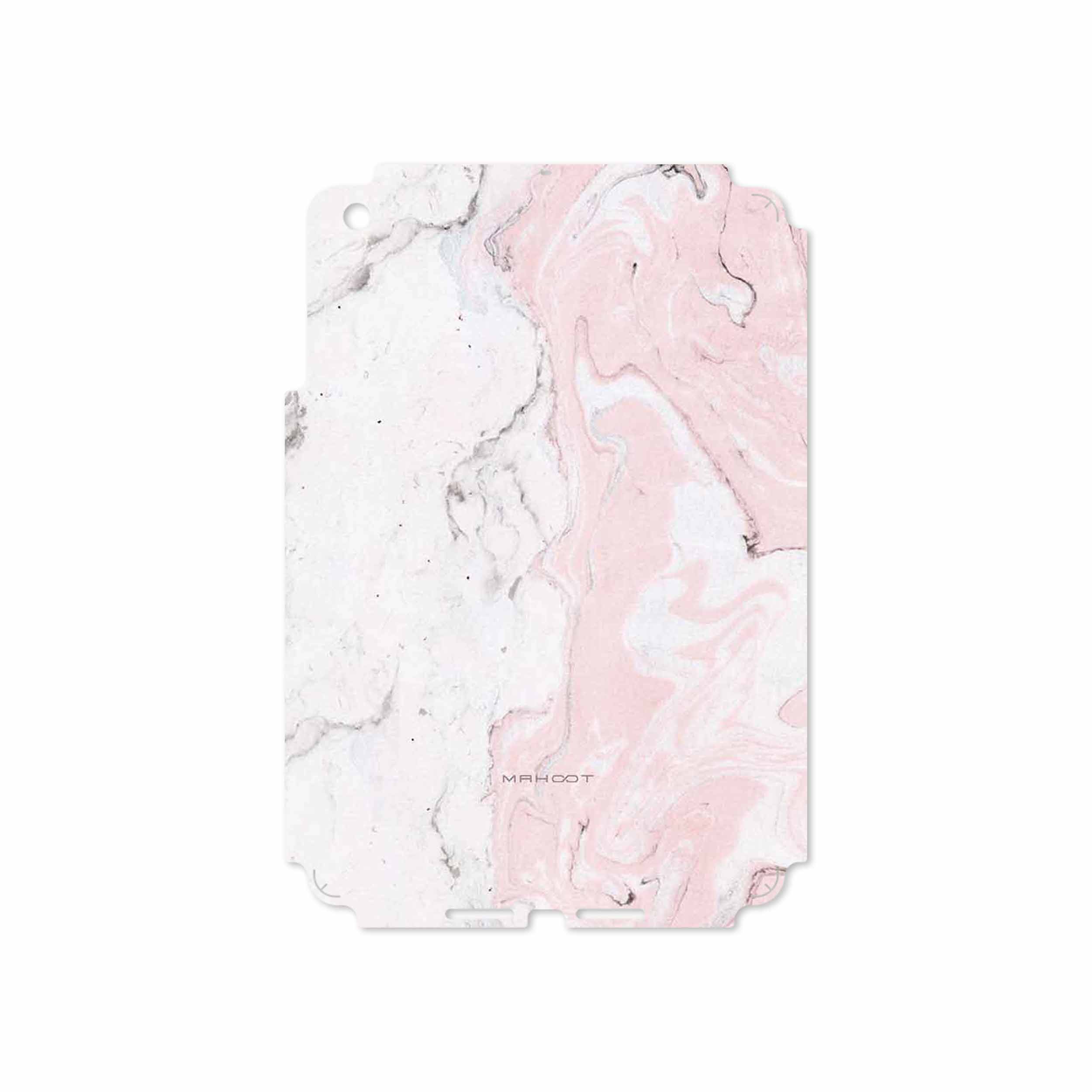 برچسب پوششی ماهوت مدل Blanco-Pink-Marble مناسب برای تبلت اپل iPad mini 2012 A1455