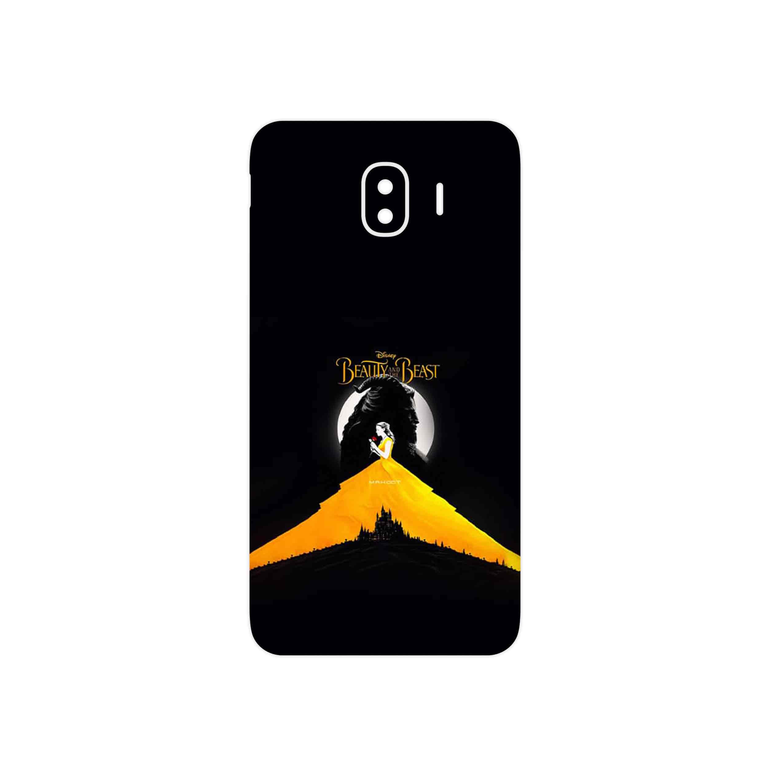برچسب پوششی ماهوت مدل Beauty and the Beast مناسب برای گوشی موبایل سامسونگ Galaxy J4