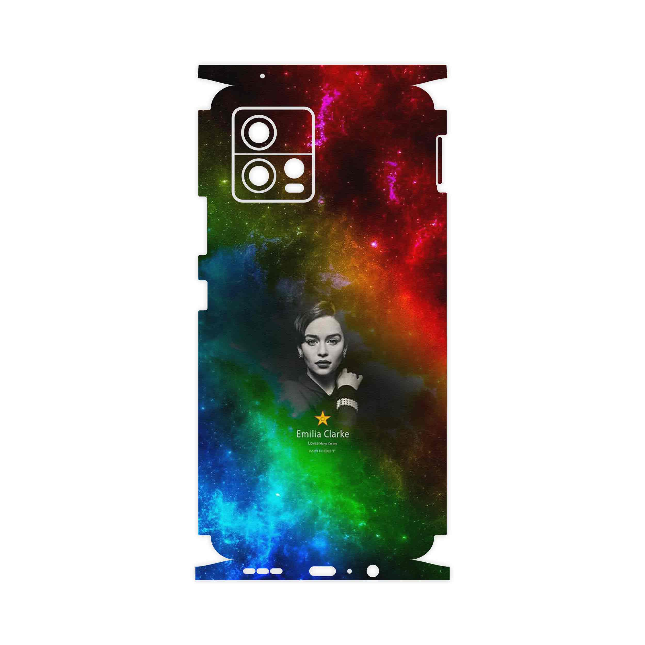 برچسب پوششی ماهوت مدل emilia clarke-FullSkin مناسب برای گوشی موبایل موتورولا Moto G72