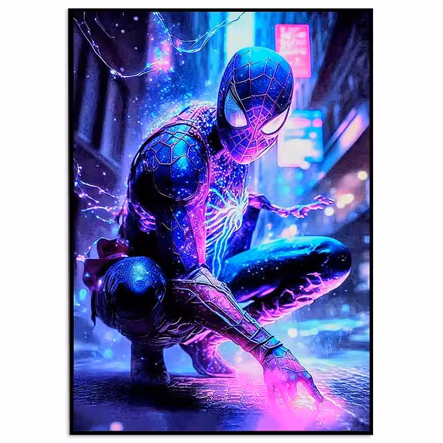 خرید تابلو اسپایدرمن Spider Man Panel سایز 60 در 90 با بهترین قیمت